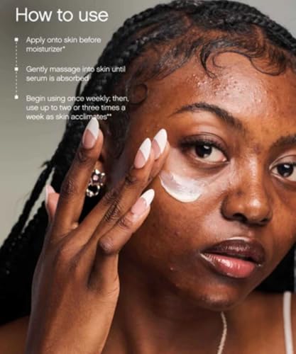 Topicals Faded serum texture close-up shows lightweight, fast-absorbing formula