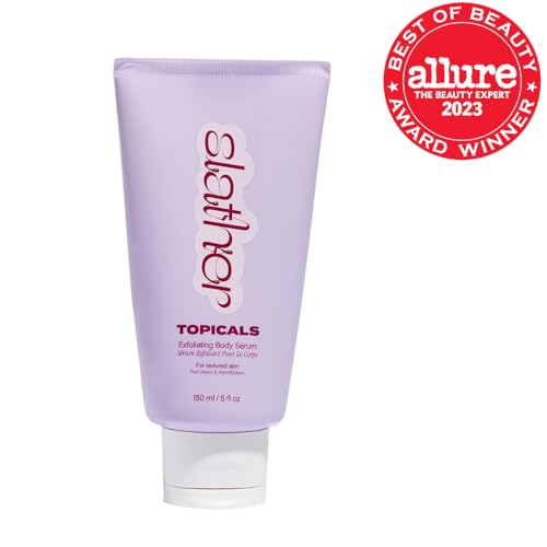 Close-up of Topicals Slather serum texture highlighting easy application.