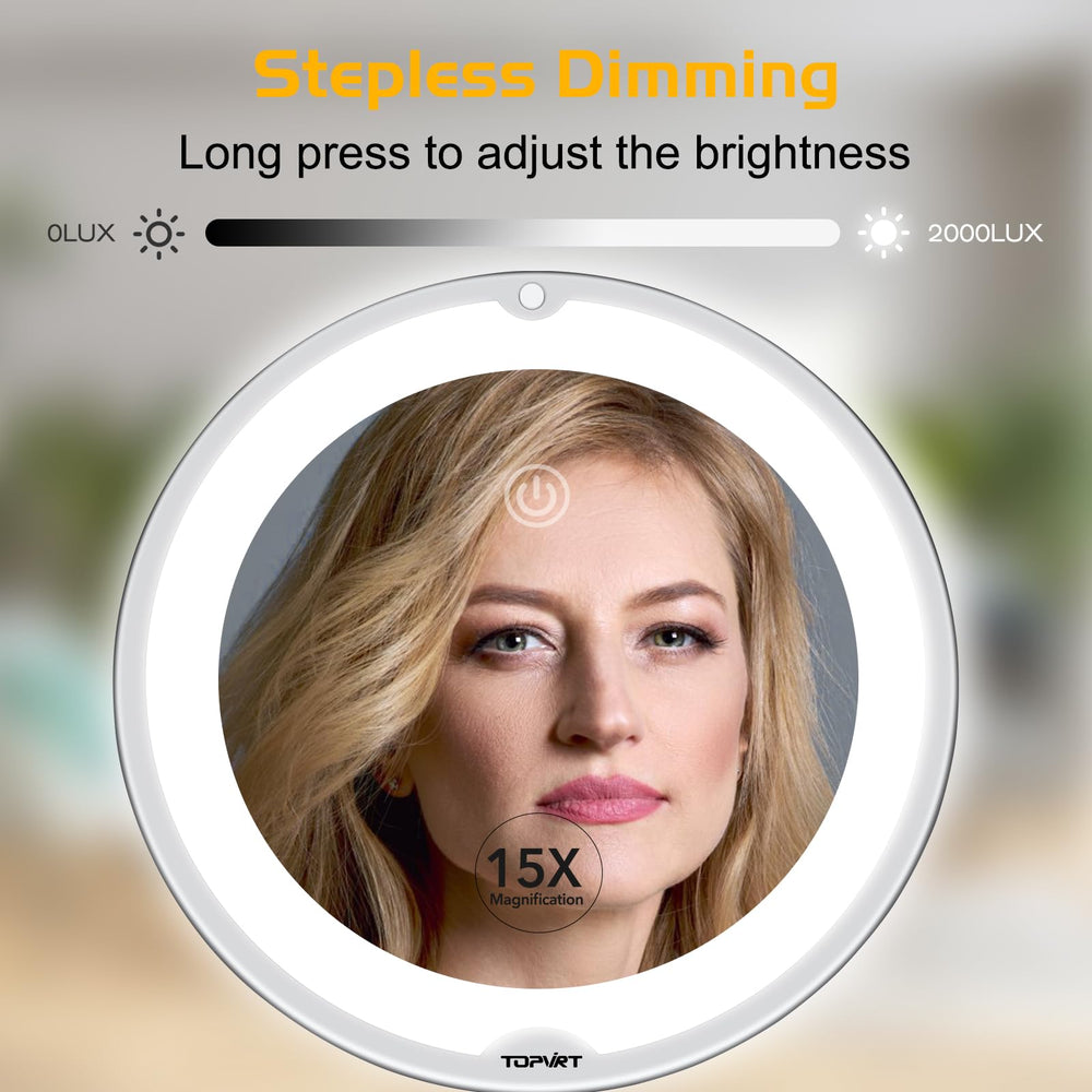 TopVIRT 360-degree swivel lets you adjust angles easily.