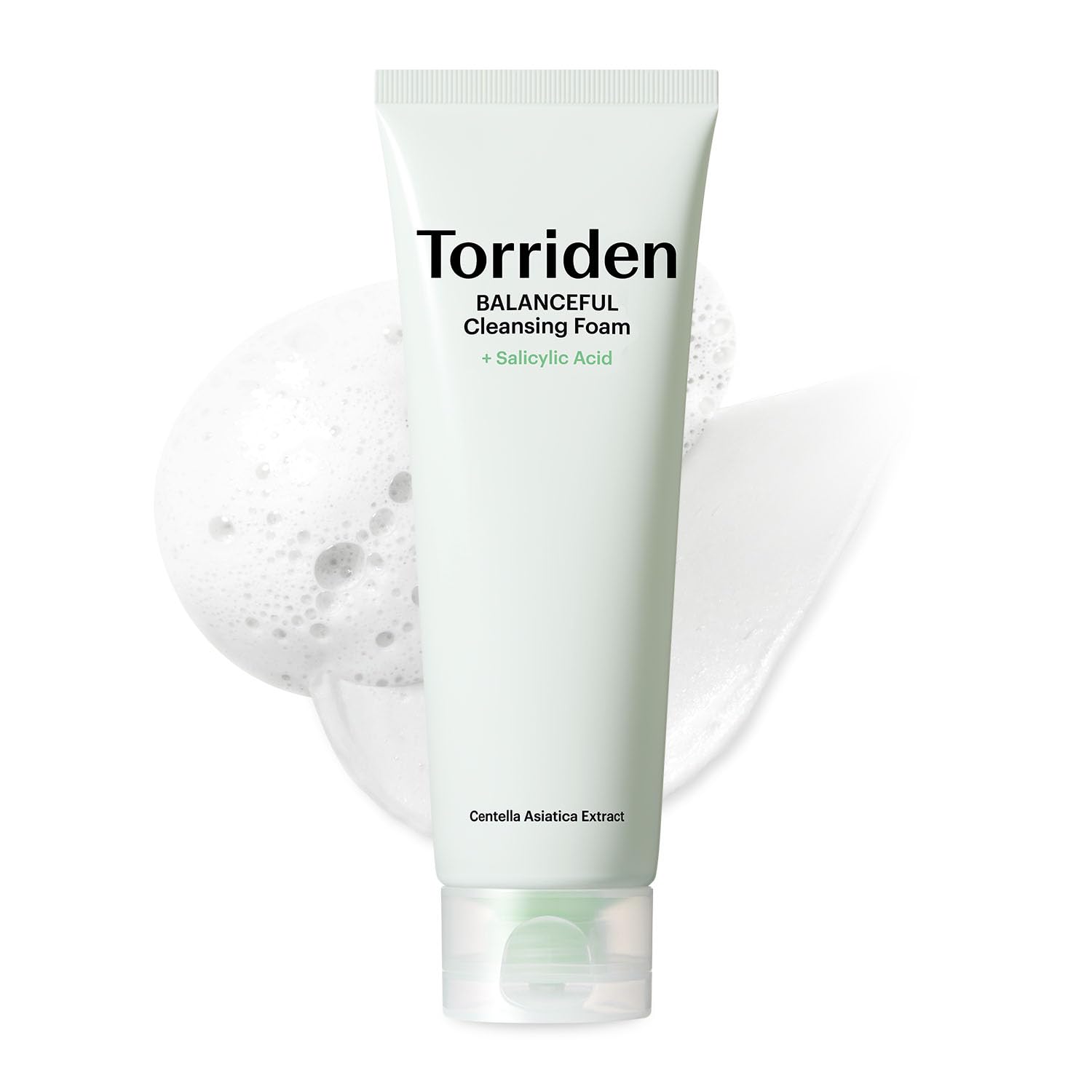 Torriden Balanceful Foam front bottle for easy daily cleansing.