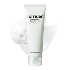 Torriden Balanceful Foam front bottle for easy daily cleansing.