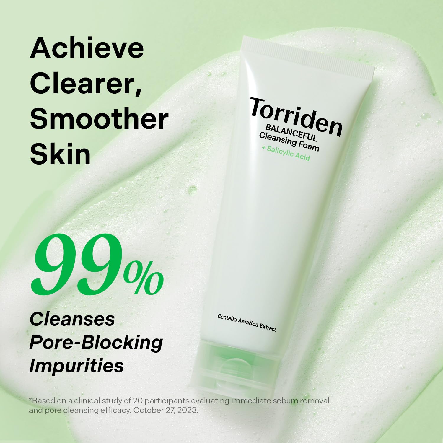 Torriden Balanceful gentle formula suitable for sensitive skin.