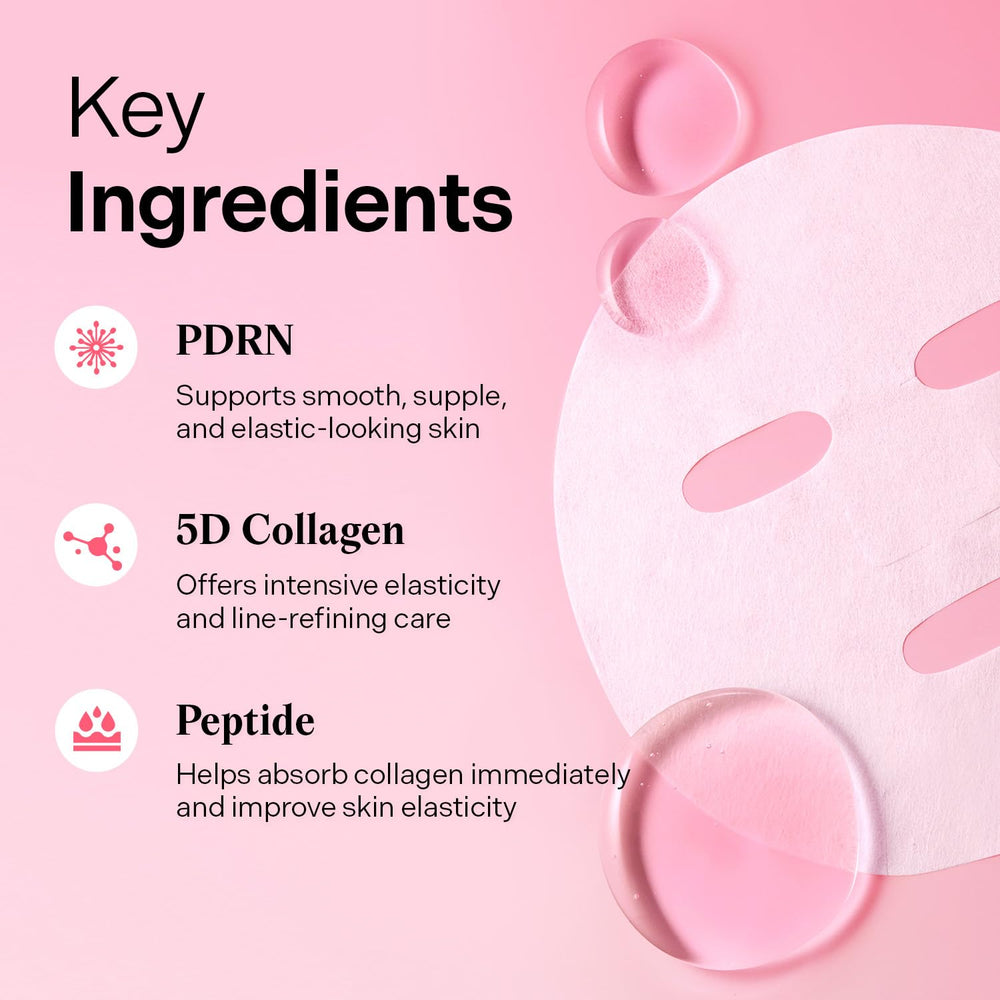 Torriden Cellmazing high-elasticity sheet adheres to facial contours for firming
