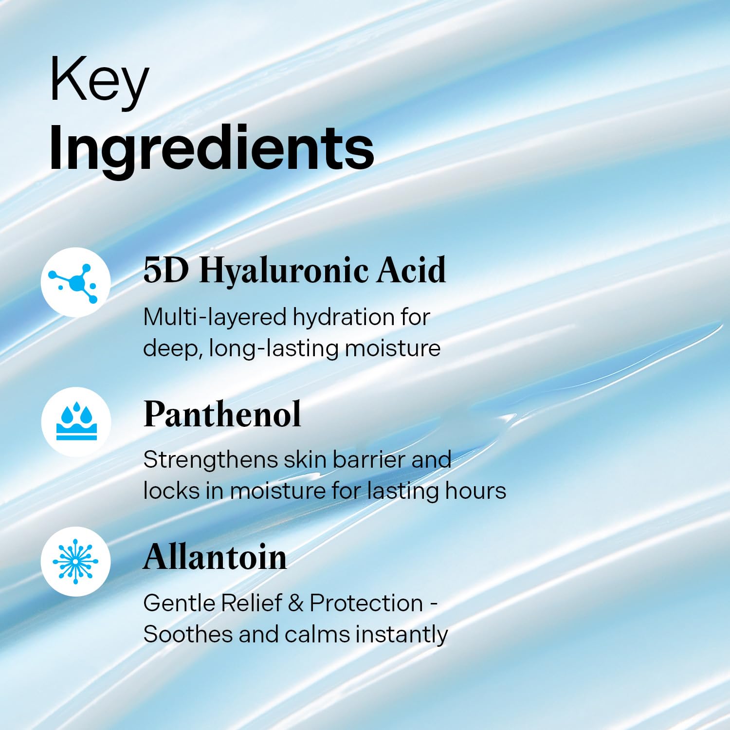 Torriden Dive In gentle formula for sensitive skin during routine.