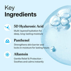 Torriden DIVE IN Serum on hand demonstrating quick absorption