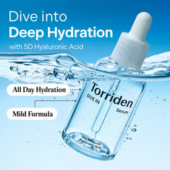 Torriden DIVE IN Serum refill pouch ready for ongoing hydration