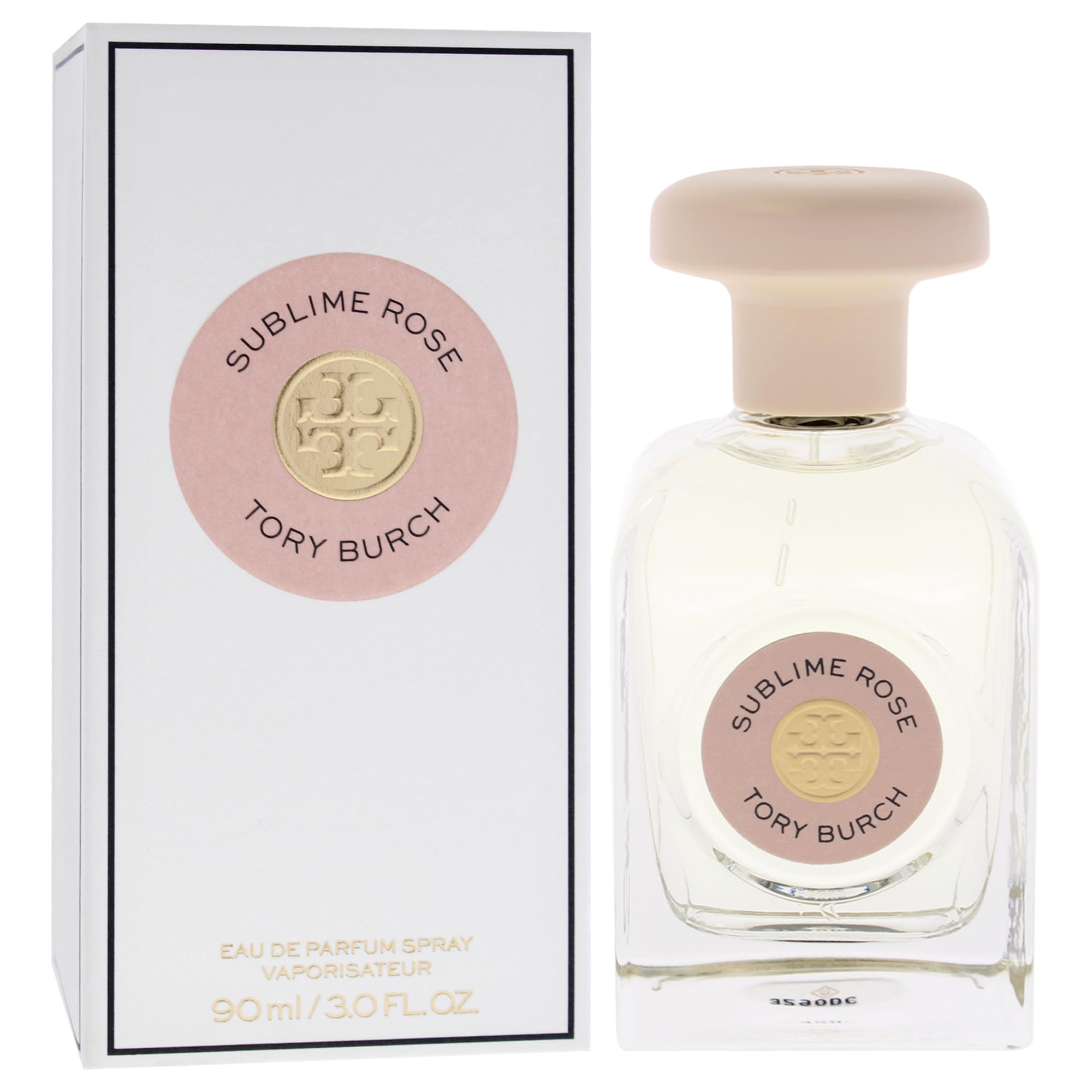 Tory Burch Sublime Rose blackcurrant accent adds a bright fruity touch