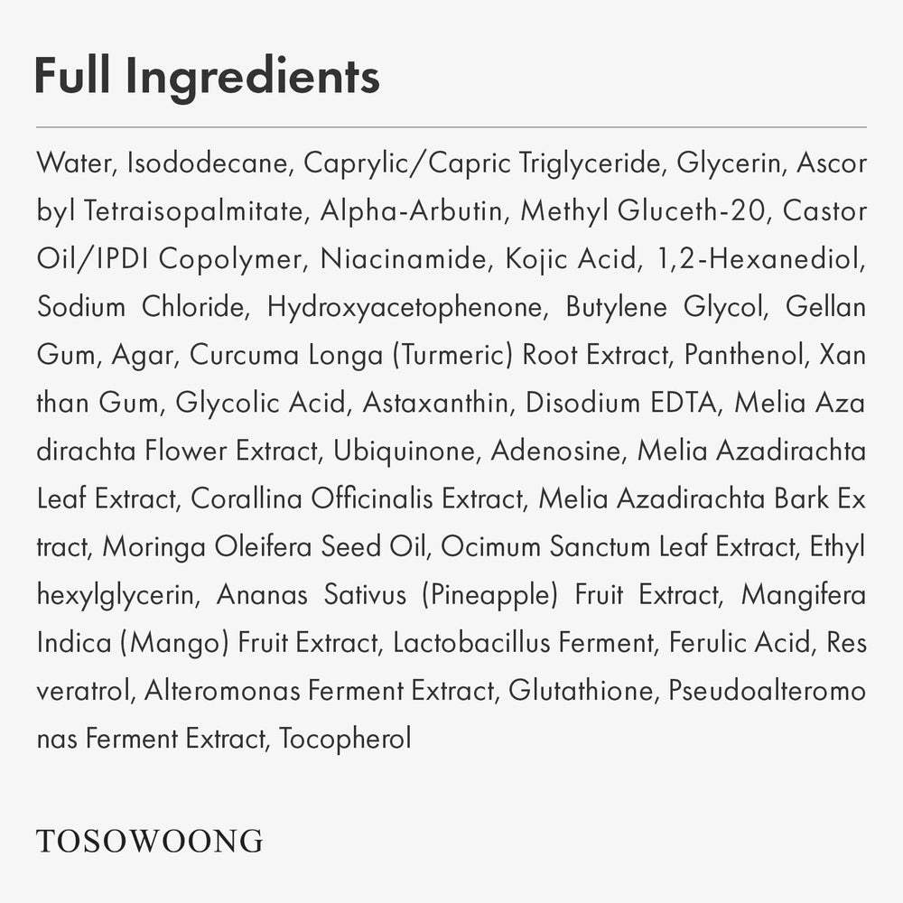 Tosowoong application scene illustrating a simple routine for brighter skin