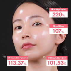 TOSOWOONG Real Collagen Wrap Mask in application stage shows even distribution.