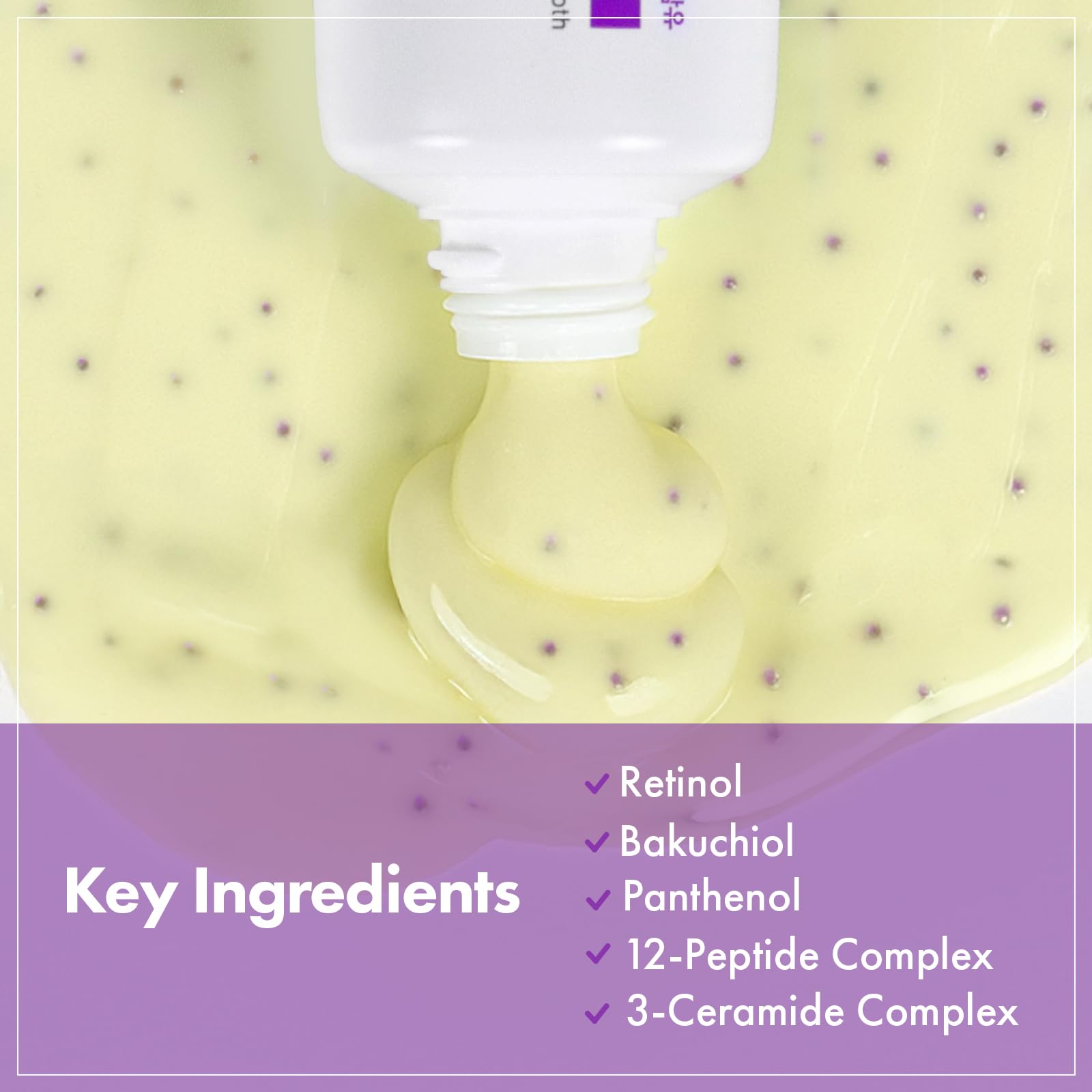 TOSOWOONG Real Retinol Night Cream jar close-up with rich hydration
