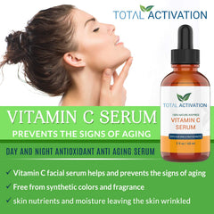 Total Activation serum pump-dispense for easy use