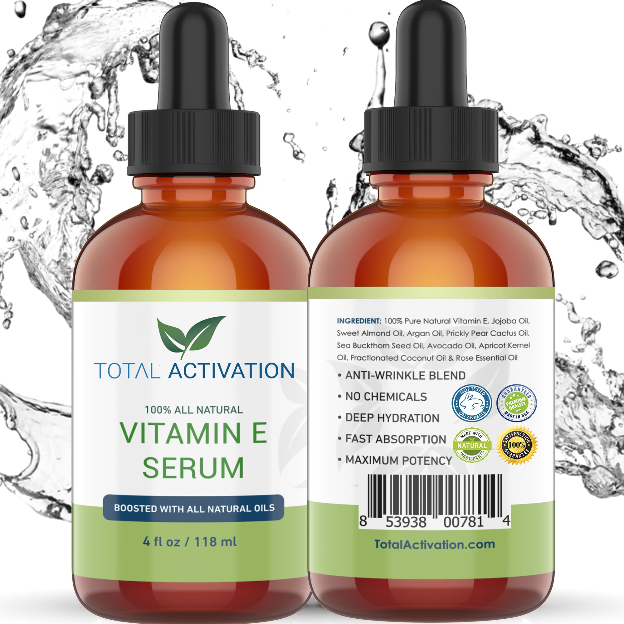 Total Activation Vitamin E Serum cuticle oil for nails