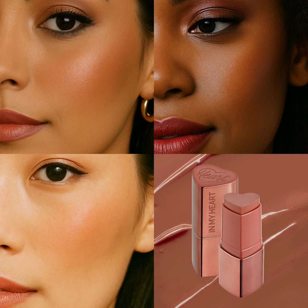 Touch in Sol In My Heart Stick Blush on lips for natural tint