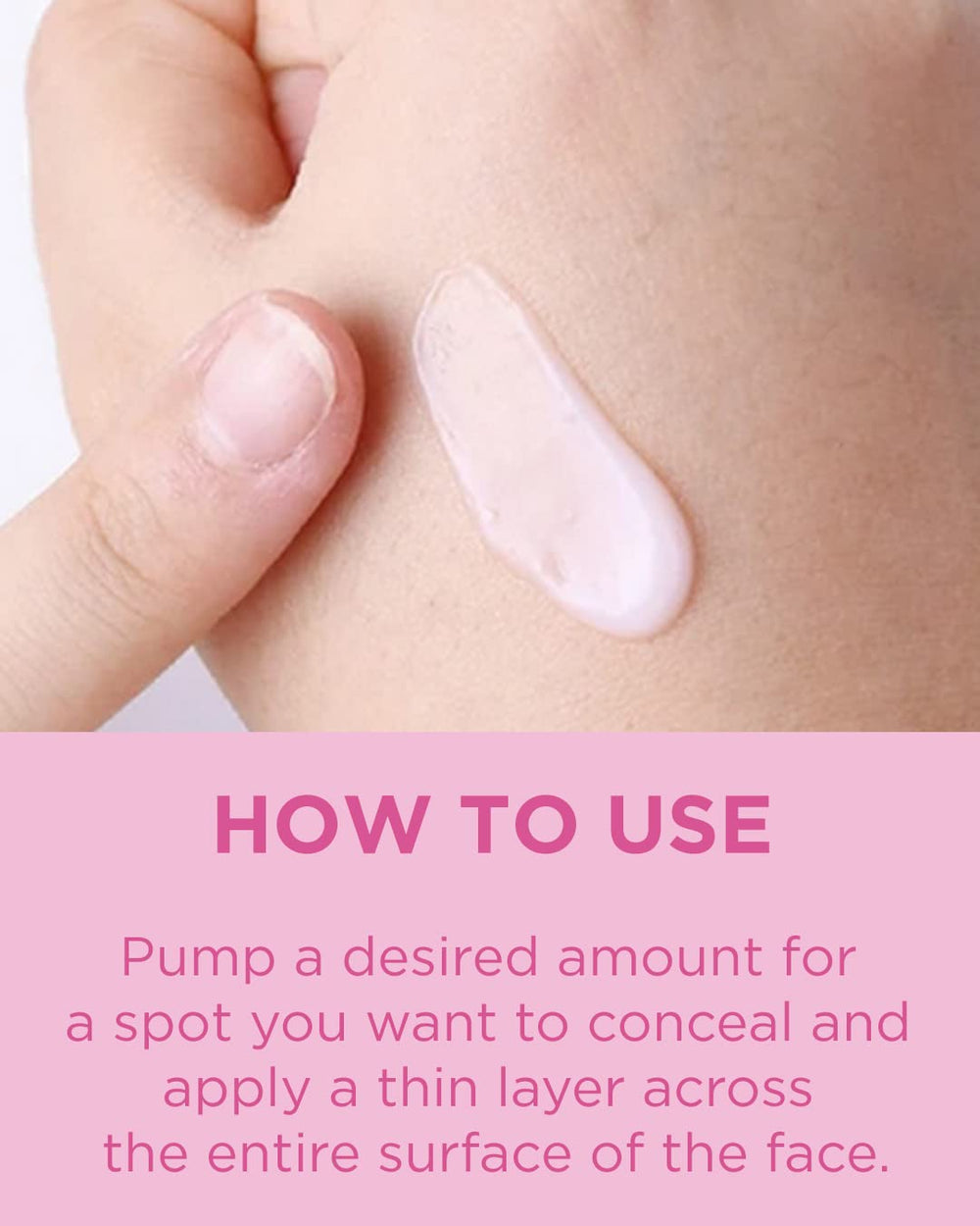 Plant based ingredients like green tea in Touch in Sol No Pore Blem Primer