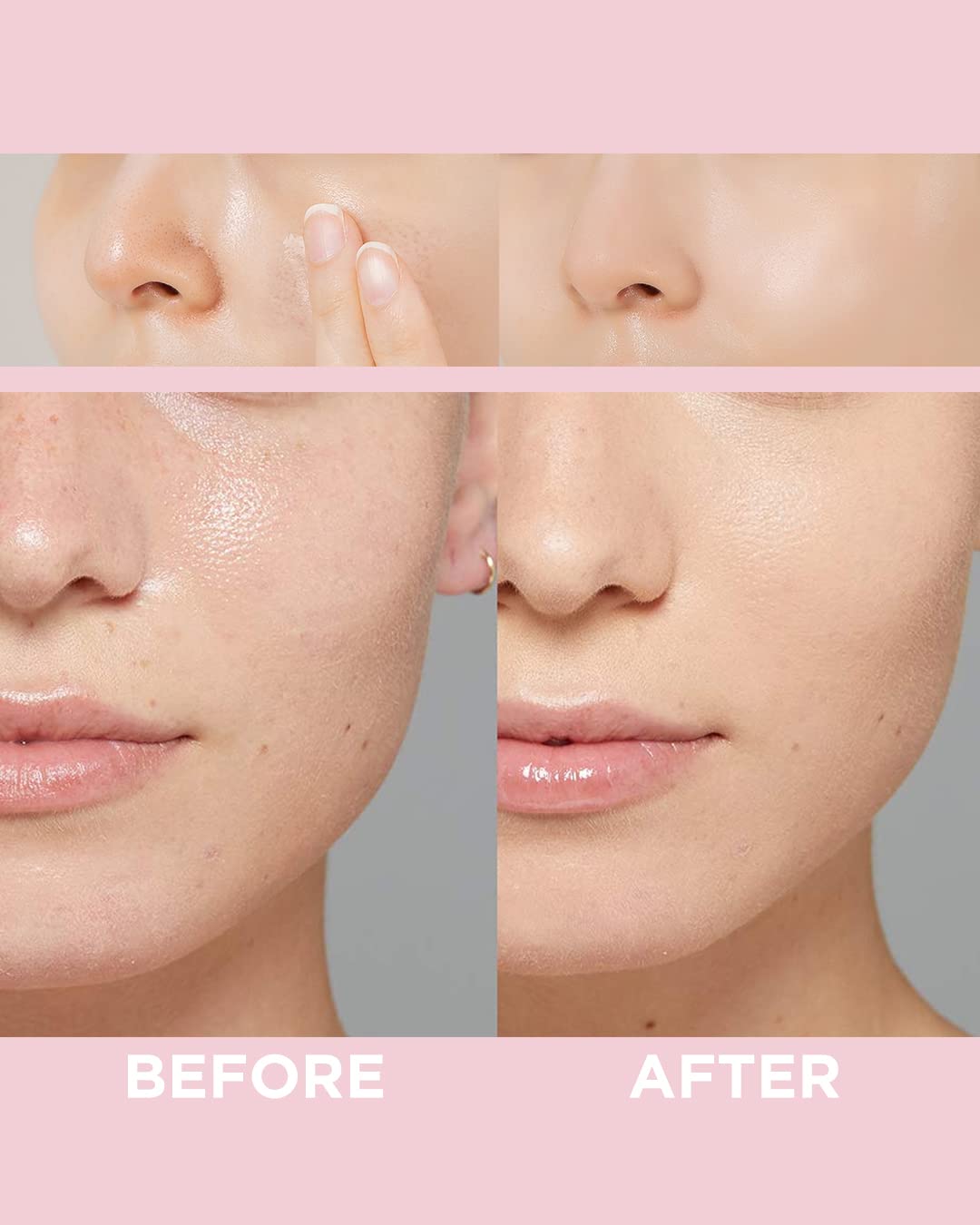 Prime before makeup with Touch in Sol No Pore Blem Primer for even base