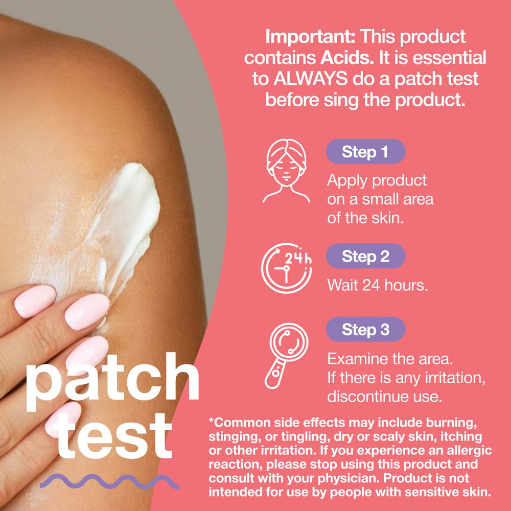 Application on face and neck demonstrates multi-area use and gentle absorption.