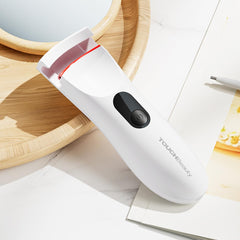 TOUCHBeauty heated eyelash curler compact design for on-the-go touch-ups