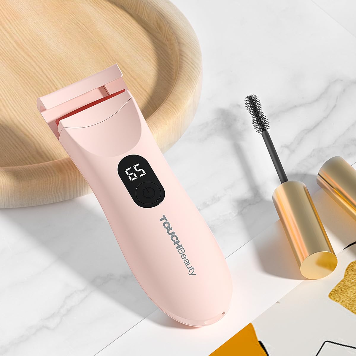TOUCHBeauty USB rechargeable design for cordless styling anywhere.