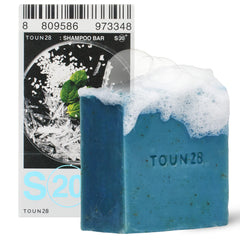 TOUN28 shampoo bar with centella asiatica for scalp relief and refreshing cleanse