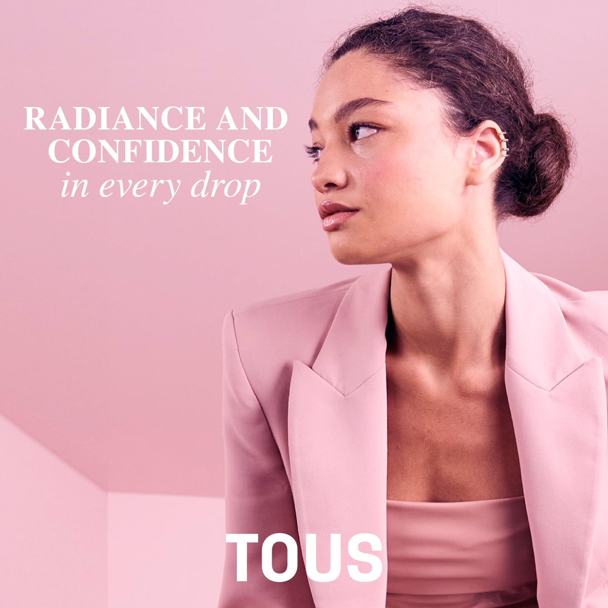 TOUS perfume bottle opens with bergamot for a fresh, sparkling start