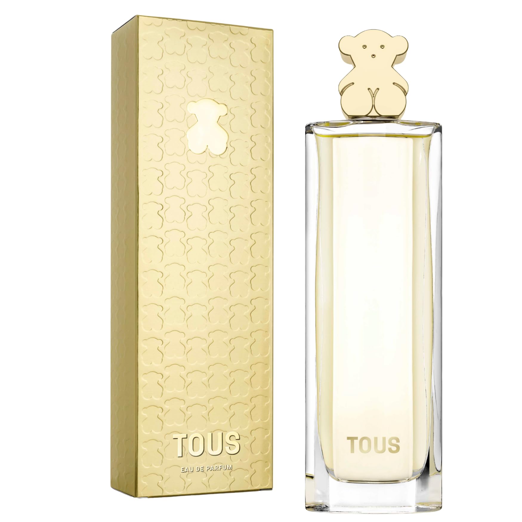 TOUS Eau de Parfum bottle with neroli petals for daily radiance