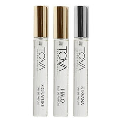 Tova Nirvana travel purse-friendly bottle for serene moments on the go.