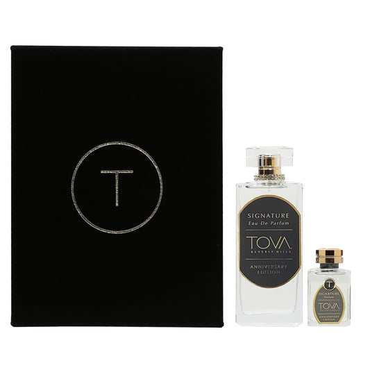 Tova Signature bottle front view showcases timeless elegance for everyday wear.