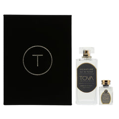 Tova Signature bottle front view showcases timeless elegance for everyday wear.