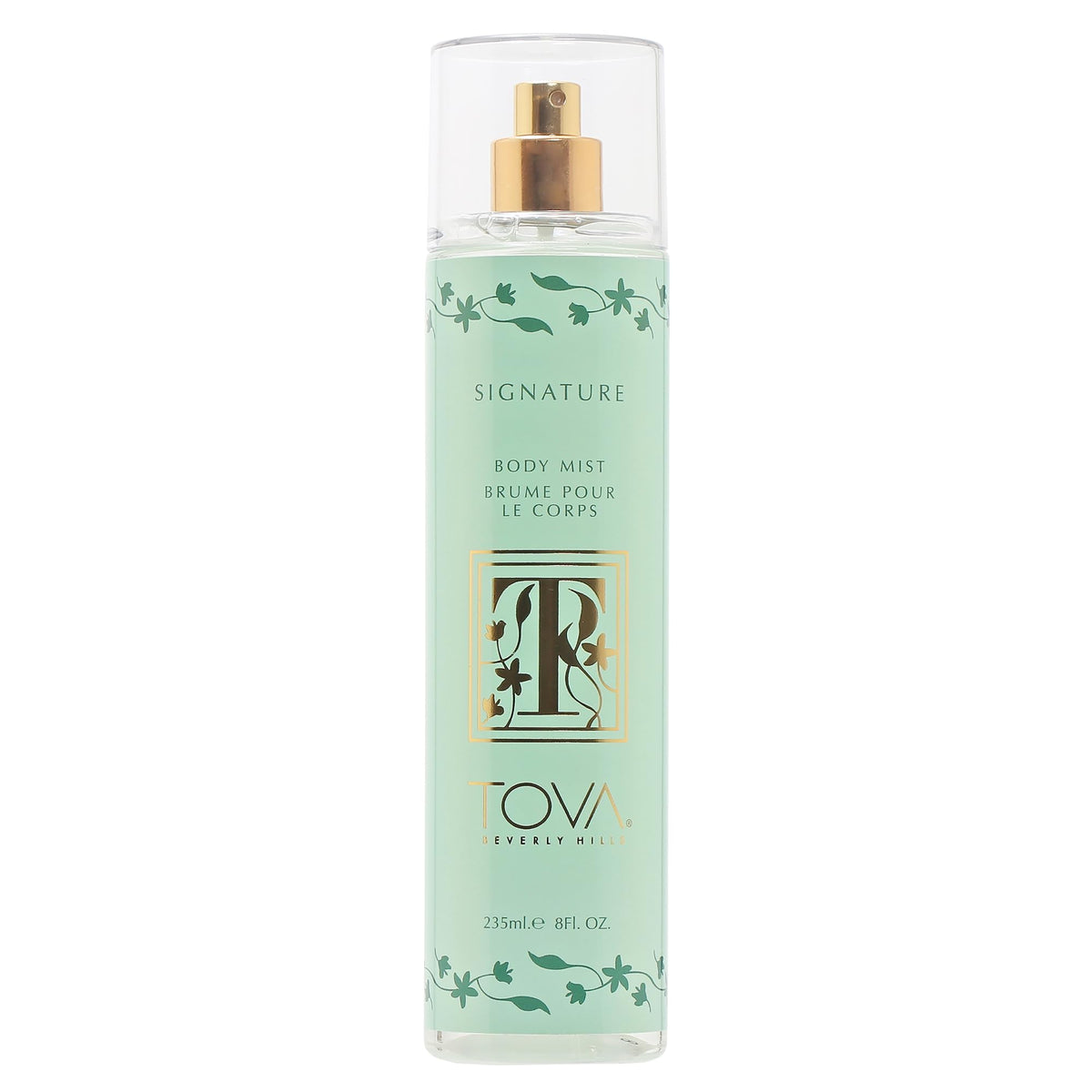 Tova Signature Body Mist bottle front view for daily refreshing.