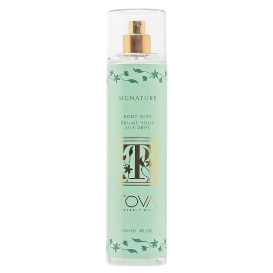 Tova Signature Body Mist bottle front view for daily refreshing.