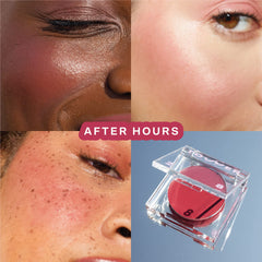Tower 28 BeachPlease cheek swatch delivering luminous sun-kissed color