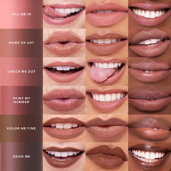 Tower 28 OneLiner crisp pigment delivers vibrant, transfer-resistant color.