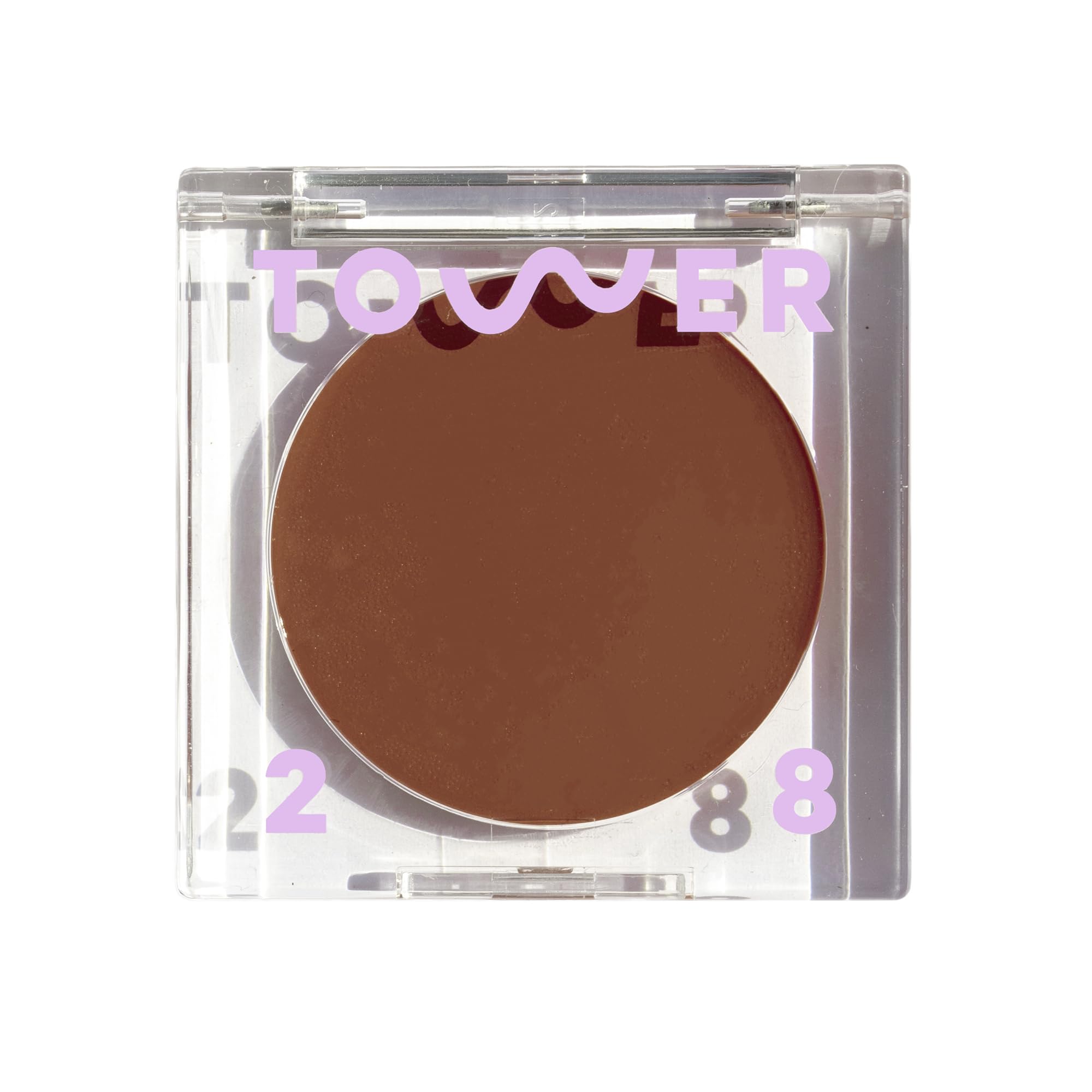 Tower 28 Sculptino Cream Contour Hammer swirl for natural cheek definition.