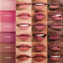 Tower 28 ShineOn Lip Jelly first swipe showing easy wear