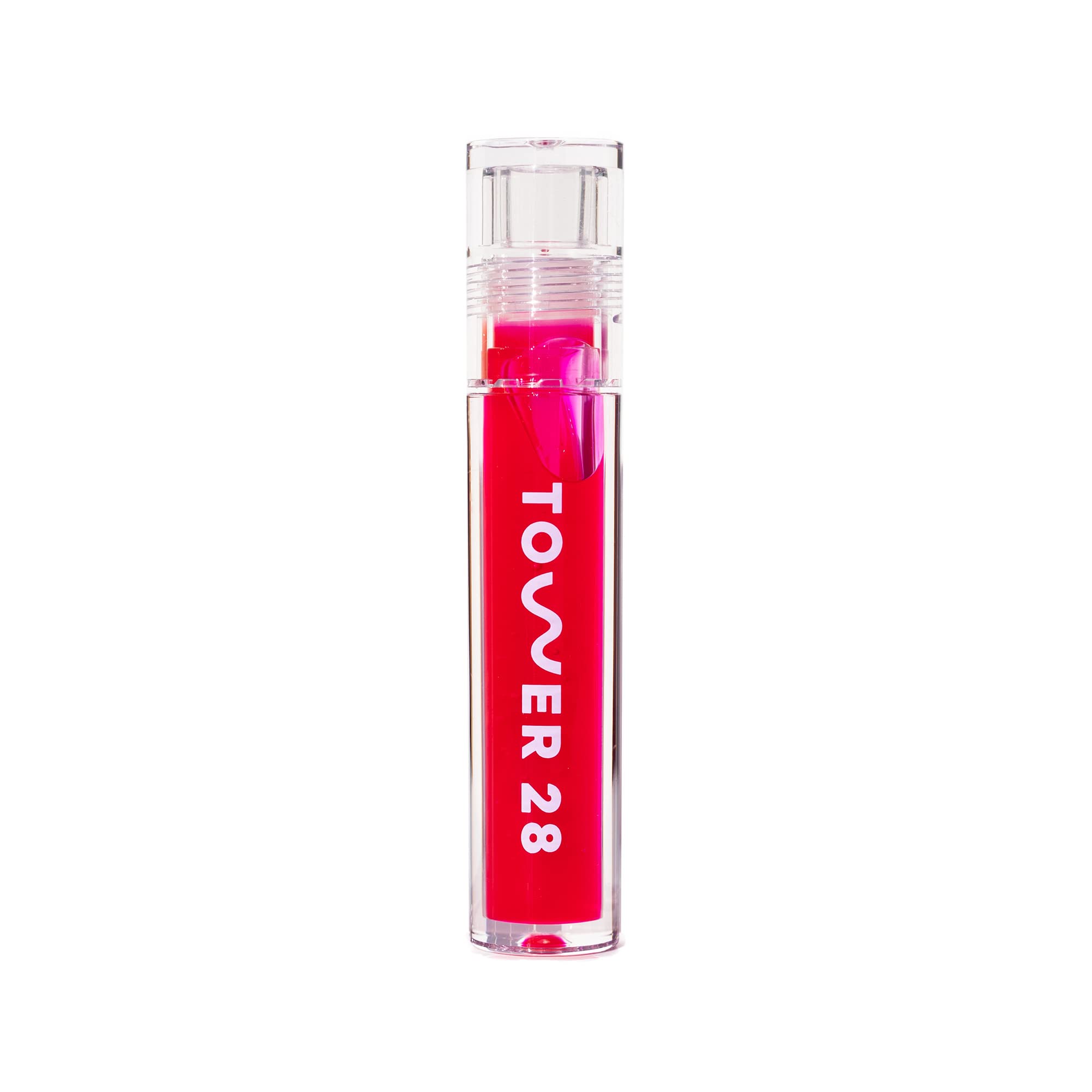 Tower 28 ShineOn Lip Jelly in milky rosy brown for hydration and subtle shine.