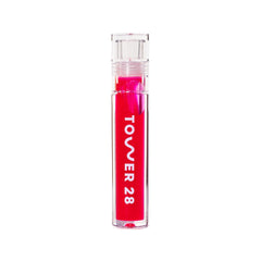 Tower 28 ShineOn Lip Jelly in milky rosy brown for hydration and subtle shine.