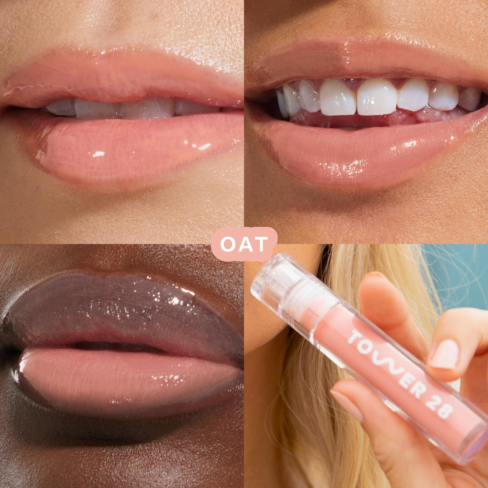 Tower 28 ShineOn Lip Jelly nourishing oil blend detail