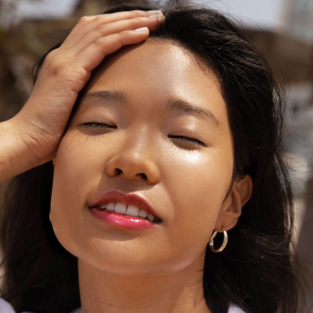 Tower 28 ShineOn Lip Jelly over color adds extra shine without heaviness.