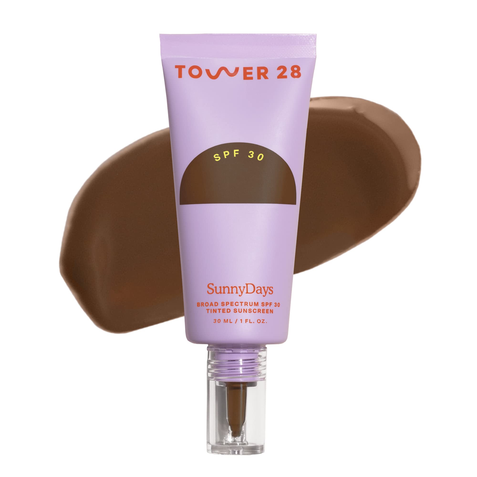 Tower 28 SunnyDays SPF 30 tinted moisturizer bottle for daily protection