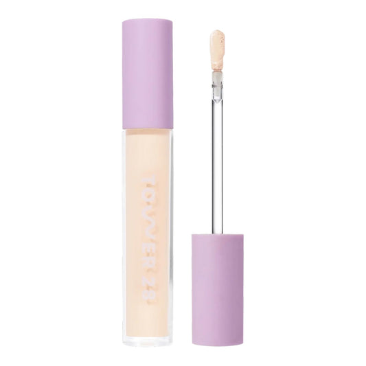 Tower 28 Swipe Serum Concealer applicator for precise, hydrating coverage.