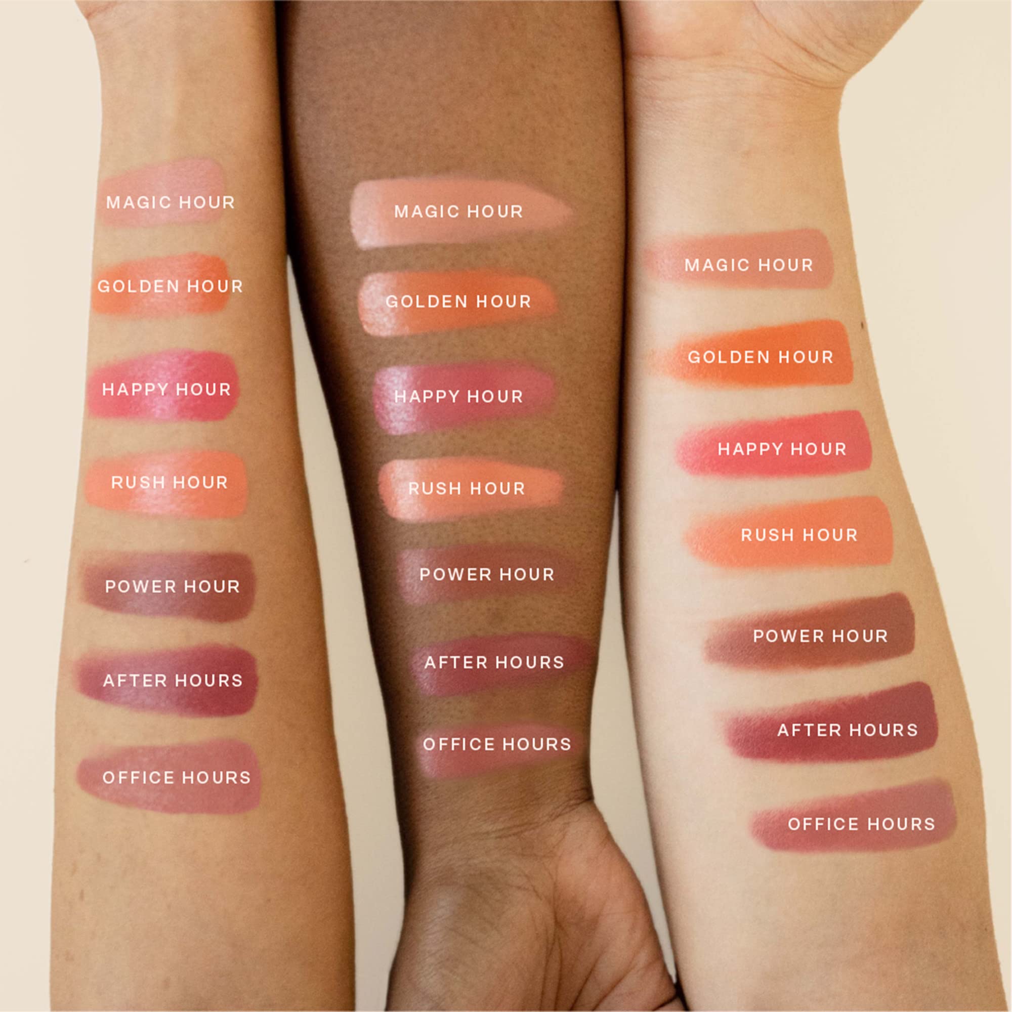 Lip tint from BeachPlease adds sheer color with conditioning feel.