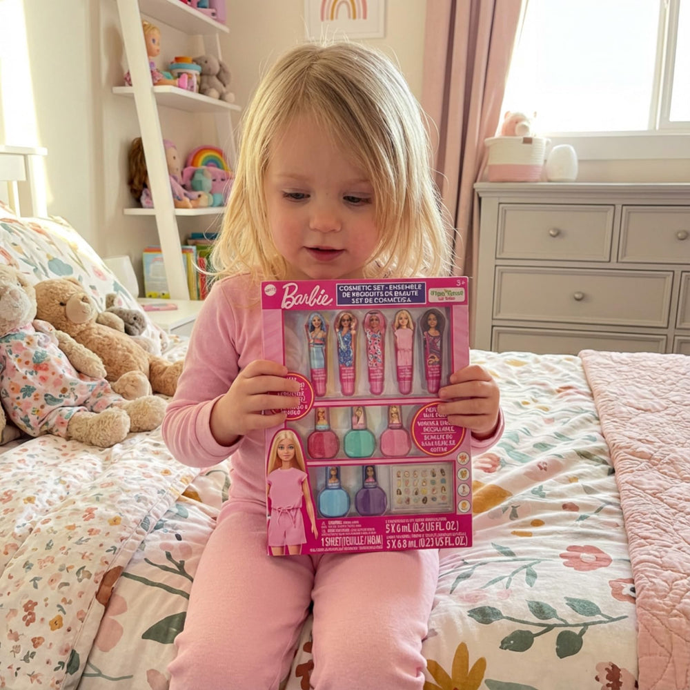 Townley Girl Barbie dress-up play scene capturing creative self-expression