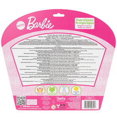 Townley Girl Barbie lip gloss party-ready set for playdates.