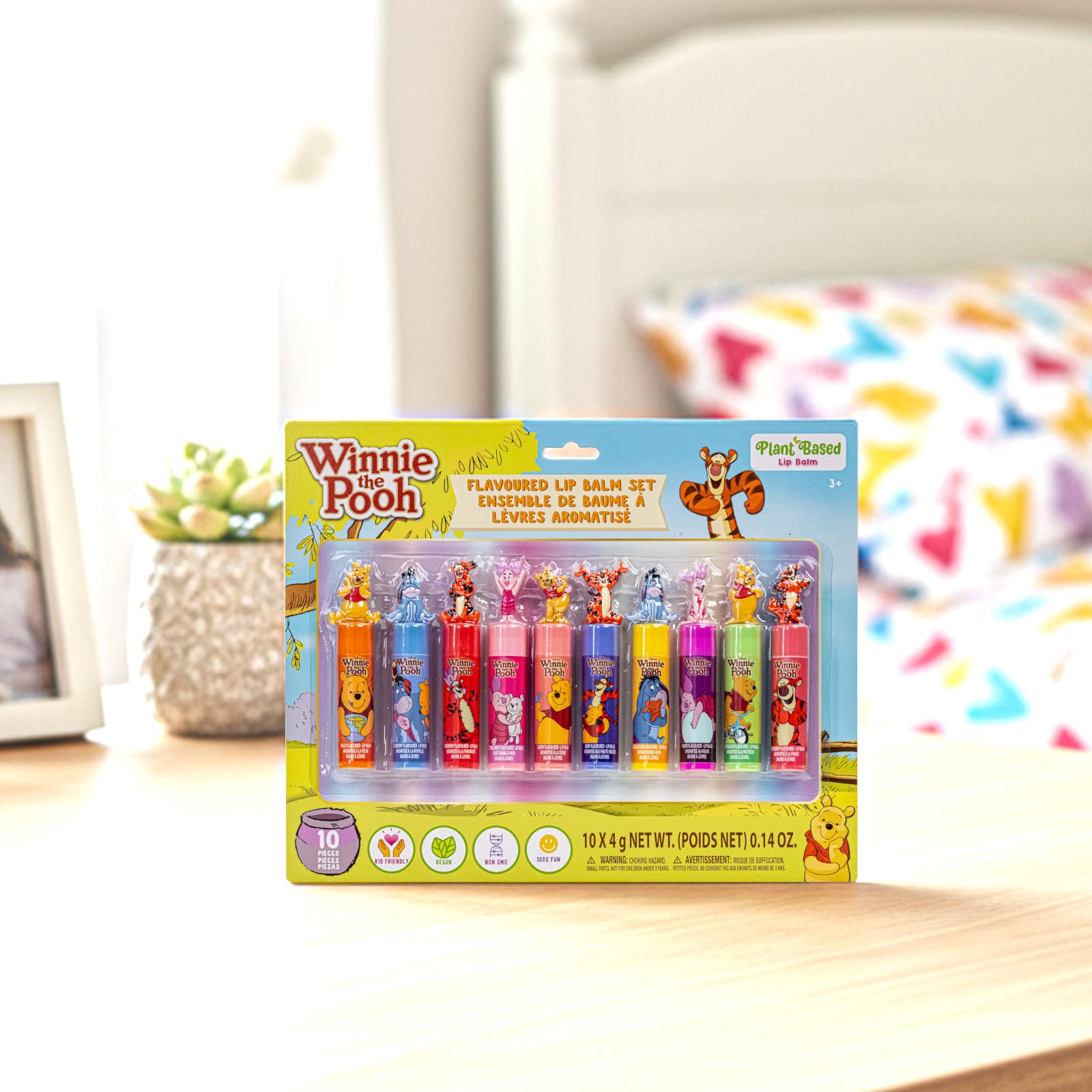 Townley Girl cherry-flavor lip balm with 3D topper for sweet flavor