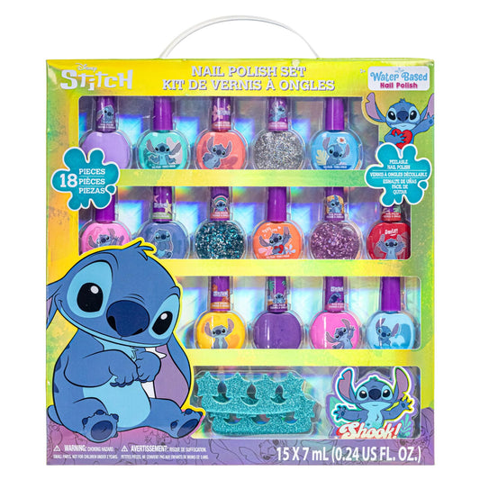 Townley Girl Disney Stitch colors on nails for playful, creative manicures