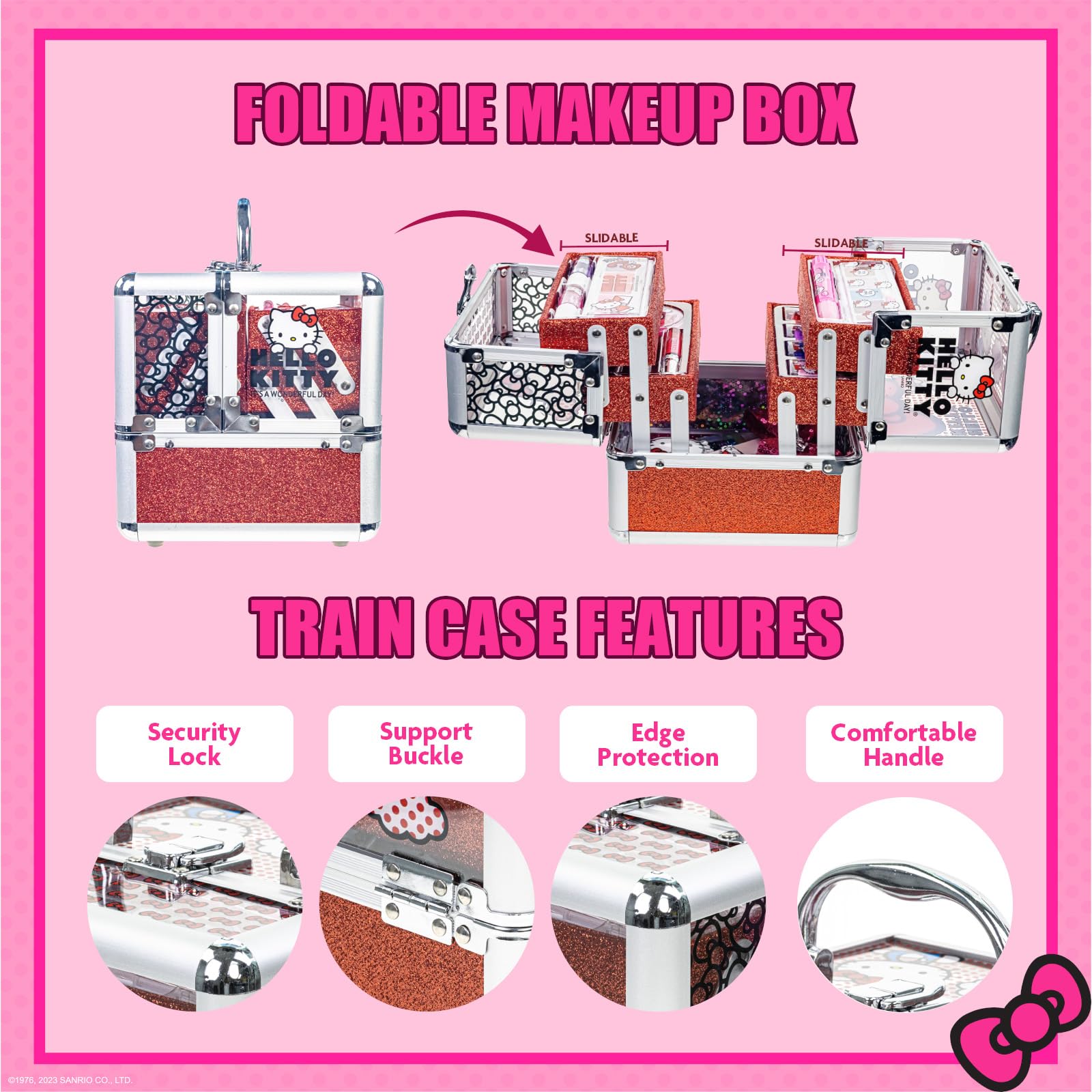 Townley Girl Hello Kitty lip glosses with grape, cherry and cotton candy scents