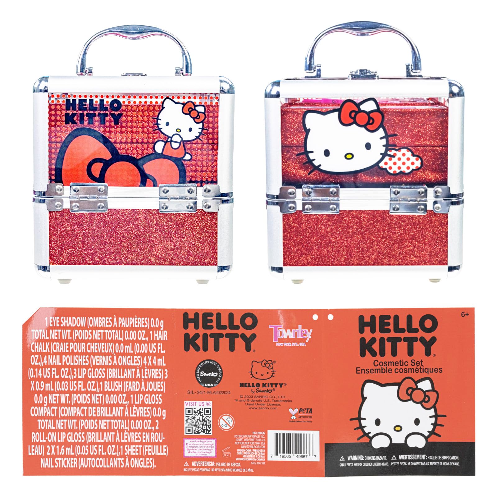 Townley Girl Hello Kitty party-ready setup for dress-up play