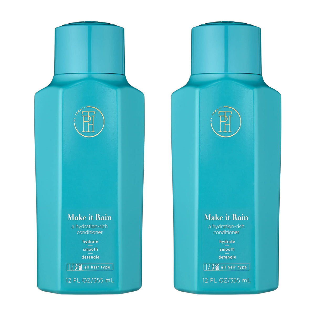 TPH by Taraji Make It Rain Hydrating Conditioner bottle shows moisturizing formula for soft hair