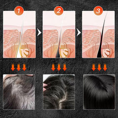 TPTAL Gray Hair Reverse Bar scalp care application supports impurities and oil balance.