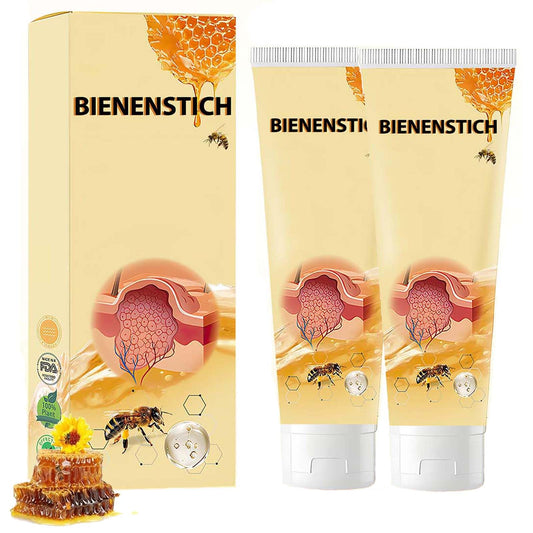 Traboto Bee Venom Cream applied on the neck for hydration and smoother feel